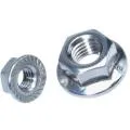 Гайки шестигранные с фланцем DIN6923 оцинкованные