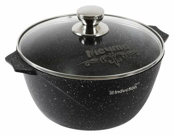 Кастрюля Гранит blak Induction Pro 2л 42802И