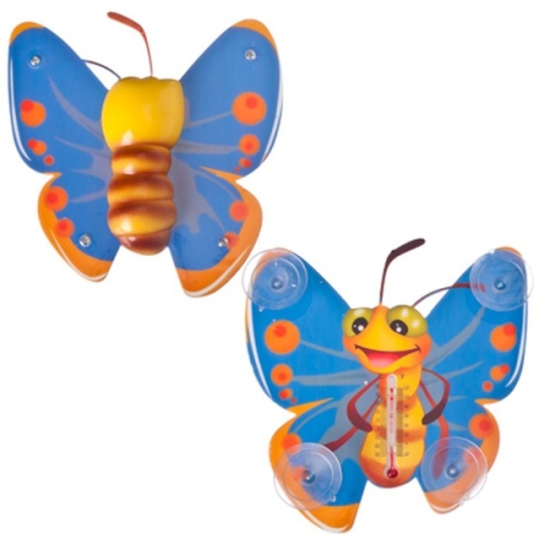 2. Термометр окон. Бабочка 15х13 см