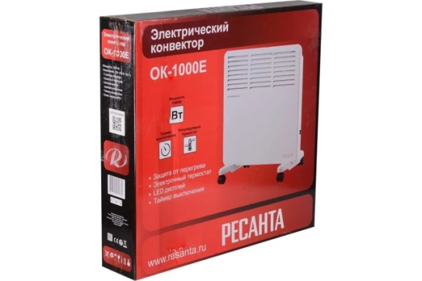 5. Конвектор ОК-1000Е (LED) Ресанта