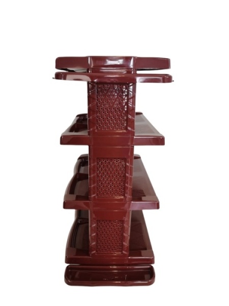 2. Полка для обуви КОМФОРТ 4секц.РП-532 кор-беж