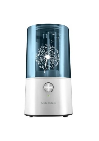 1. Ультразвуковой увлажнитель воздуха Centek СТ-5101 BLUE (синий) 2.5Л, до 12 ЧАСОВ РАБОТЫ, на30кв.м
