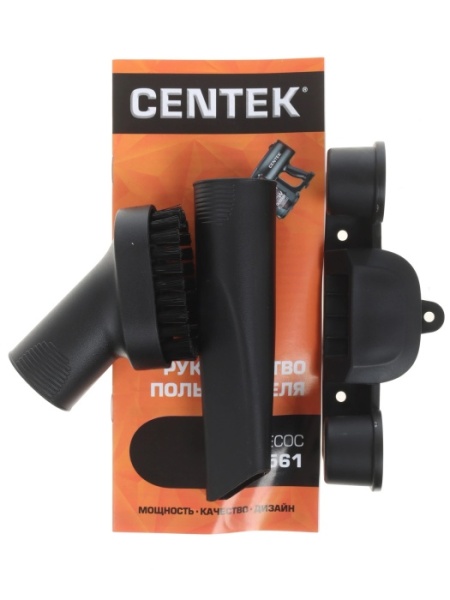 4. Пылесос вертикальный Centek CT-2561 (красн-черн) циклон