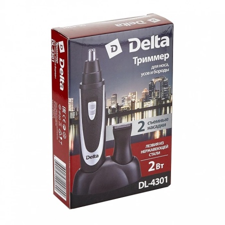 3. Триммер для носа, усов и бороды DELTA DL-4301