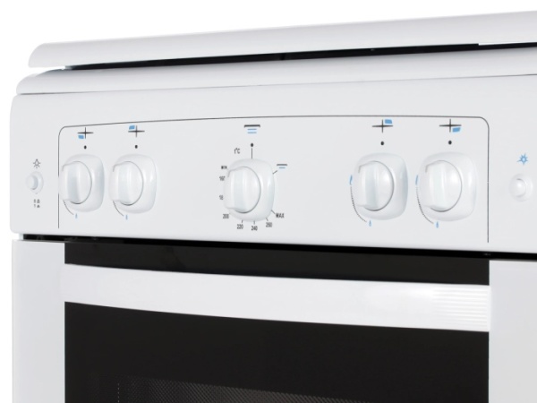4. Газ.плита GEFEST 6100-02 0009 белый, 4к,60х60