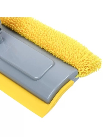 2. Швабра-Окномойка микрофибра+резинка 20см черенок алюм телескоп 9096см KD-W08M-8 Марья Искусница