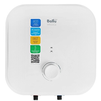 Водонагреватель BALLU BWH/S 15 Capsule Plus O