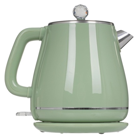 2. Чайник EUROSTEK EEK-1839 ретро,1.8л,2.2кВт, 2-хслойный корпус, салатовый